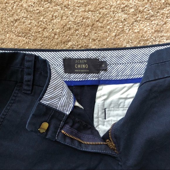 J. Crew chino shorts navy size 6 - Picture 5 of 6
